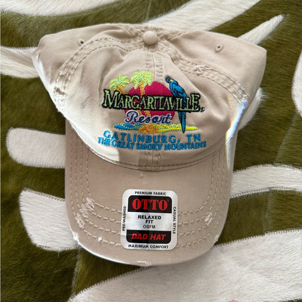 Beige Margaritaville Resort Dad Hat